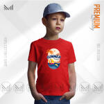 Summer Time Kids Graphic T-Shirt Made With Premium Cotton Unisex Round Neck Short Sleeve