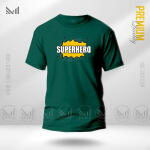 Superhero Graphic T-Shirt Made With Premium Cotton Unisex Round Neck Short Sleeve