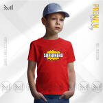 Superhero Kids Graphic T-Shirt Made With Premium Cotton Unisex Round Neck Short Sleeve