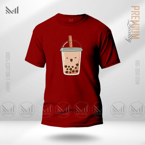 Tea Lover Graphic T-Shirt Made With Premium Cotton Unisex Round Neck Short Sleeve