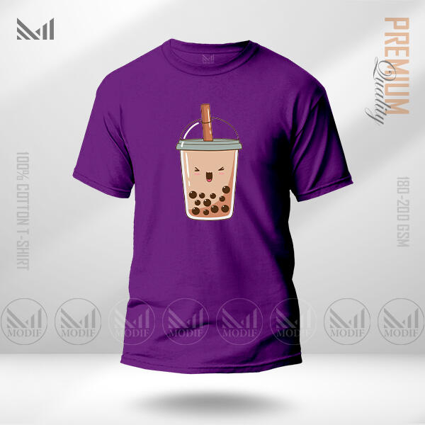 Tea Lover Graphic T-Shirt Made With Premium Cotton Unisex Round Neck Short Sleeve