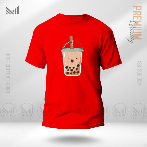 Tea Lover Graphic T-Shirt Made With Premium Cotton Unisex Round Neck Short Sleeve