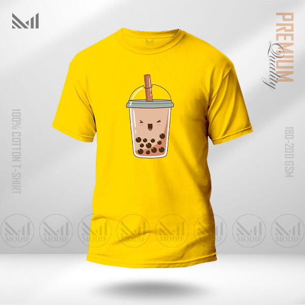 Tea Lover Graphic T-Shirt Made With Premium Cotton Unisex Round Neck Short Sleeve