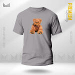 Teddy Bear Graphic T-Shirt Made With Premium Cotton Unisex Round Neck Short Sleeve