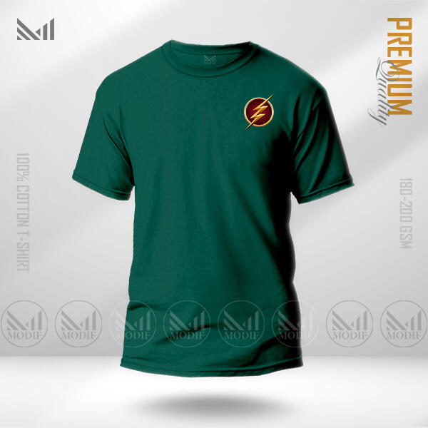 The Flash Logo T-Shirt Unisex Premium Quality Men & Women