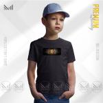 Tiger Eye Kids Graphic Design Premium Cotton T-Shirt Round Neck Short Sleeve