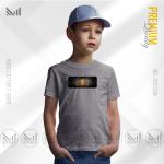 Tiger Eye Kids Graphic Design Premium Cotton T-Shirt Round Neck Short Sleeve