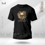 Vintage Graphic T-Shirt Made With Premium Cotton Unisex Round Neck Short Sleeve