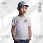 Vintage Kids Classic T-Shirt Made With Premium Cotton Unisex Round Neck Short Sleeve