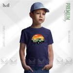 Vintage Zeep Kids Graphic T-Shirt Made With Premium Cotton Unisex Round Neck Short Sleeve
