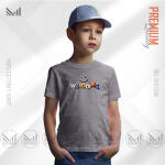 Welcome Kids Graphic T-Shirt Made With Premium Cotton Unisex Round Neck Short Sleeve