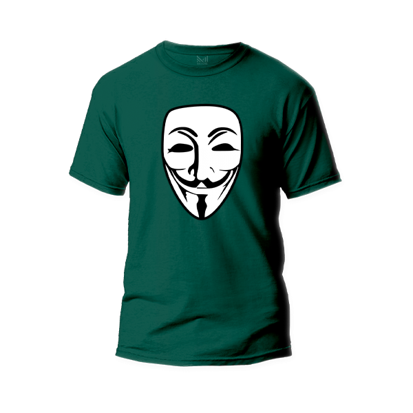 Anonymous graphic t-shirt premium cotton unisex round neck short sleeve t-shirt