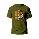 Savage Awesome Design Premium Cotton T-Shirt For Men & Women