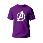 Avengers A graphic t shirt premium cotton unisex round neck short sleeve