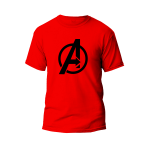 Avengers A graphic t shirt premium cotton unisex round neck short sleeve