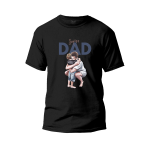 Super DAD Graphic T-Shirt Made With Premium Cotton Unisex Round Neck Short Sleeve