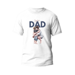 Super DAD Graphic T-Shirt Made With Premium Cotton Unisex Round Neck Short Sleeve