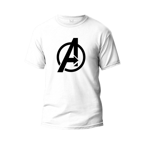 Avengers A graphic t shirt premium cotton unisex round neck short sleeve