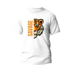 Savage Awesome Design Premium Cotton T-Shirt For Men & Women