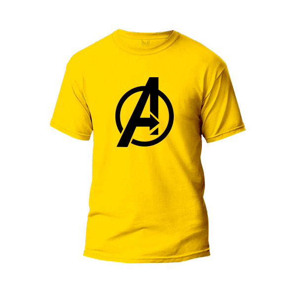 Avengers A graphic t shirt premium cotton unisex round neck short sleeve